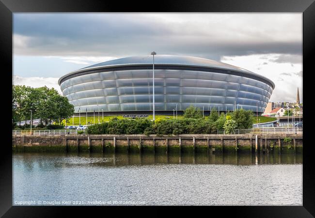 SSE Hydro Exhibition and concert venue in Glasgow Framed Print by Douglas Kerr