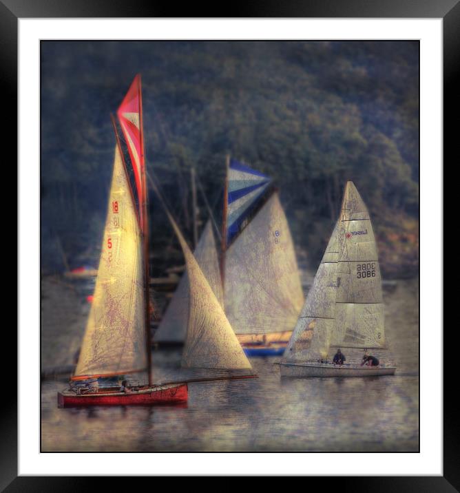 Sailing Framed Mounted Print by Mike Sherman Photog