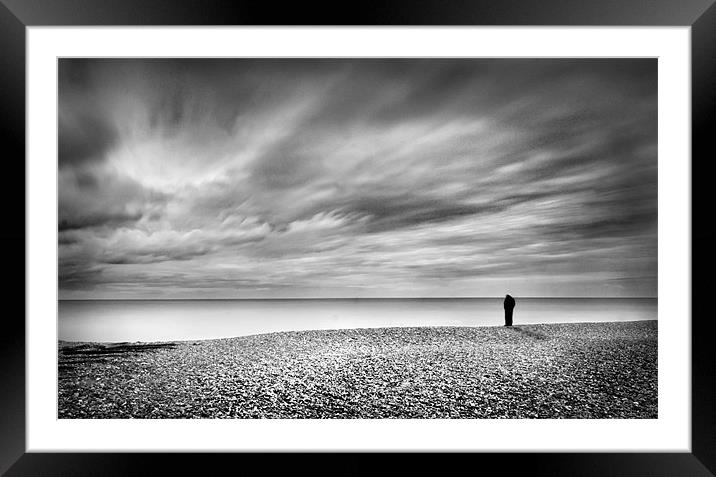 Deep In Thought Framed Mounted Print by Mike Sherman Photog