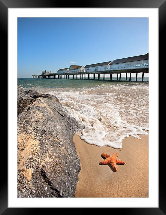 Southwold Star Framed Mounted Print by Mike Sherman Photog