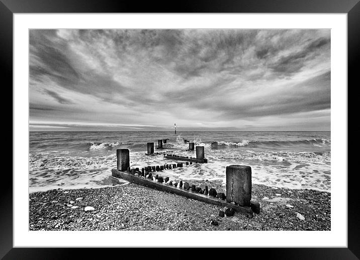 Zig-Zag Framed Mounted Print by Mike Sherman Photog