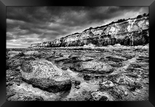 On The Rocks Framed Print by Mike Sherman Photog