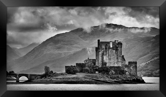  Eilean Donan Castle Framed Print by Mike Sherman Photog