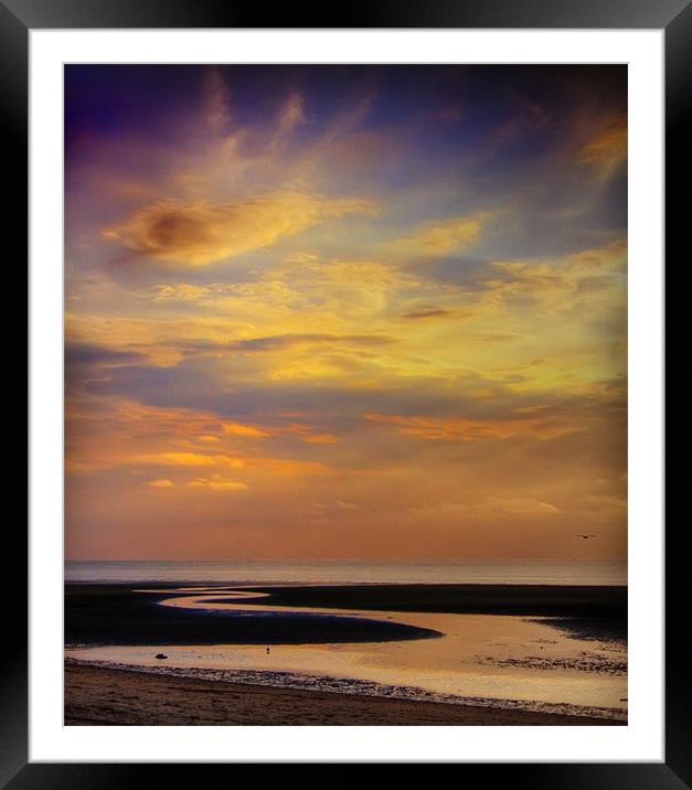 Winding Down the Day Framed Mounted Print by Mike Sherman Photog