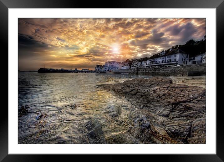 St. Mawes Framed Mounted Print by Mike Sherman Photog