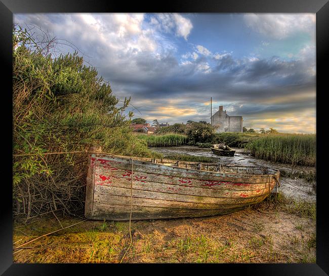 Evening Light Framed Print by Mike Sherman Photog