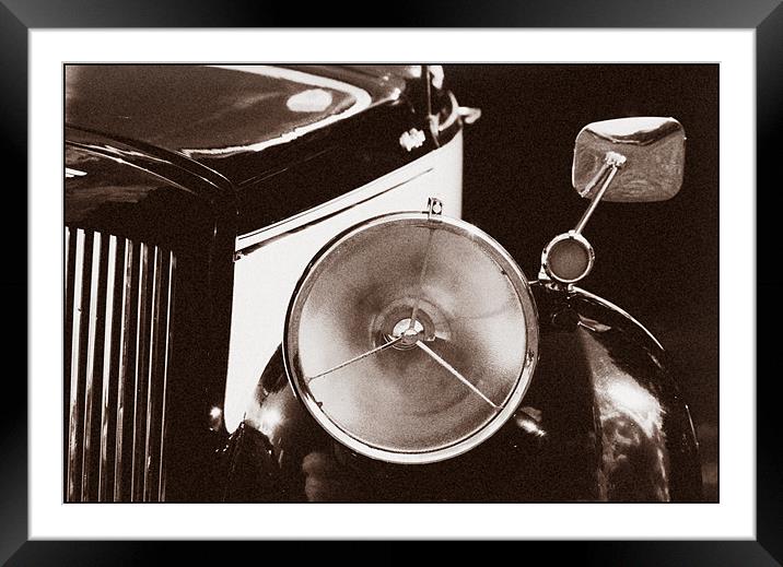 Car Chic Framed Mounted Print by Mike Sherman Photog