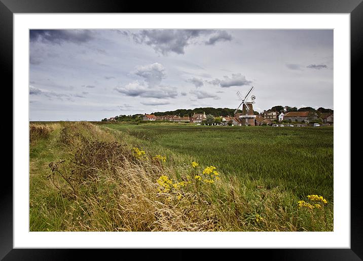 Cley Mill Framed Mounted Print by Paul Macro