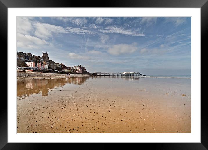 Cromer A Picture Postcard Framed Mounted Print by Paul Macro