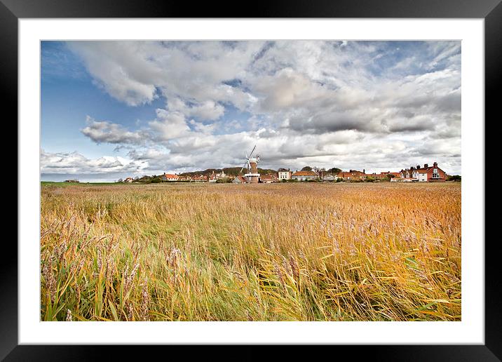 Colourful Cley Framed Mounted Print by Paul Macro