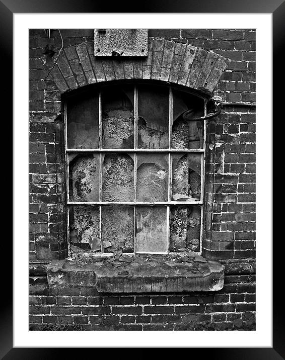 Window into the past Framed Mounted Print by Paul Macro