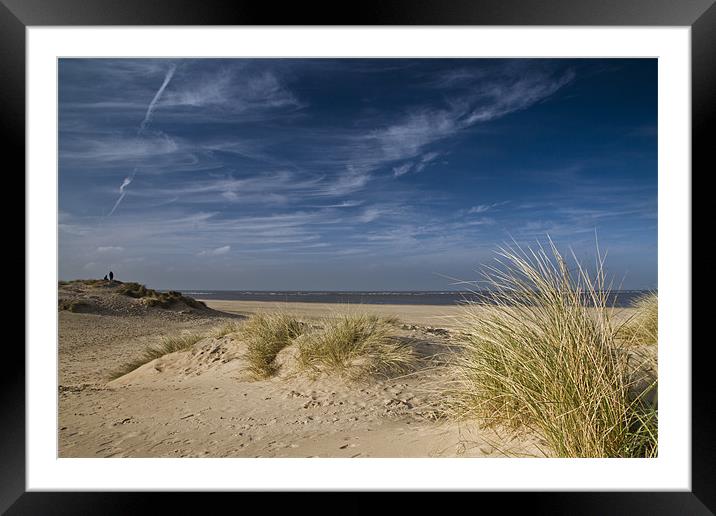 Through the Dunes Framed Mounted Print by Paul Macro