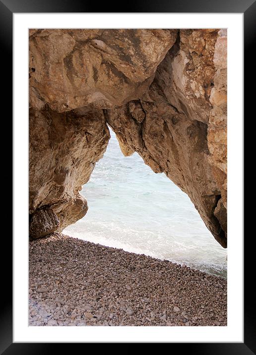 Mlini Beach Framed Mounted Print by Chris Turner