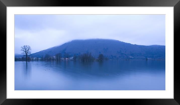 Blue dawn Framed Mounted Print by Ian Middleton