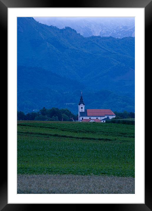 Church of Saint Peter Framed Mounted Print by Ian Middleton