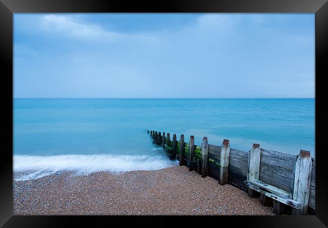 Morning at Kingsdown Framed Print by Ian Middleton