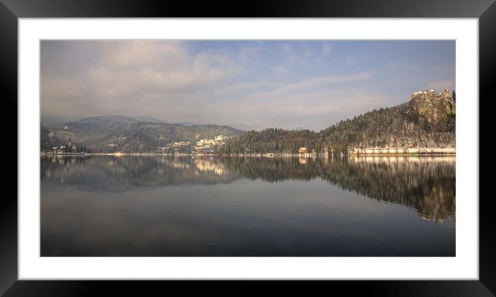 Beautiful Bled Framed Mounted Print by Ian Middleton