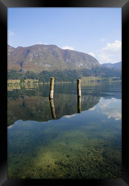 Reflections Framed Print by Ian Middleton