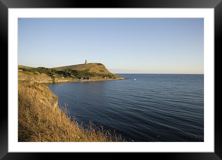 Kimmeridge bay in Dorset Framed Mounted Print by Ian Middleton