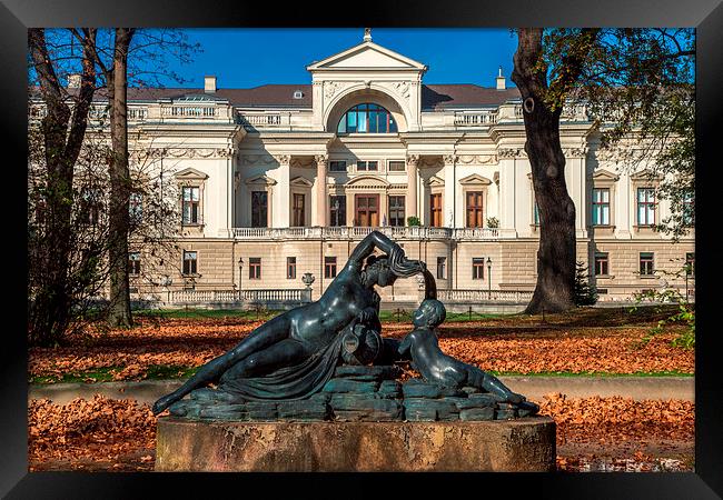 Summer Liechtenstein Palace Framed Print by Sergey Golotvin