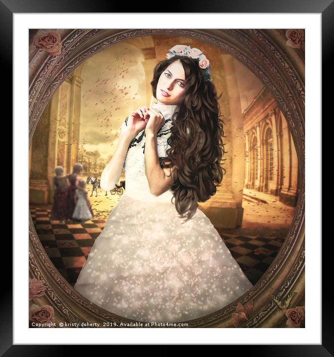 Todays The Day Framed Mounted Print by kristy doherty