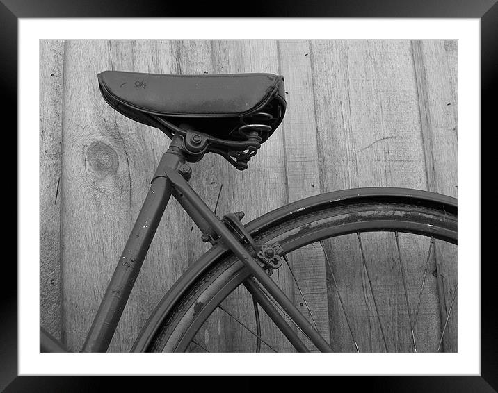 Bicycle Framed Mounted Print by Jean-François Dupuis