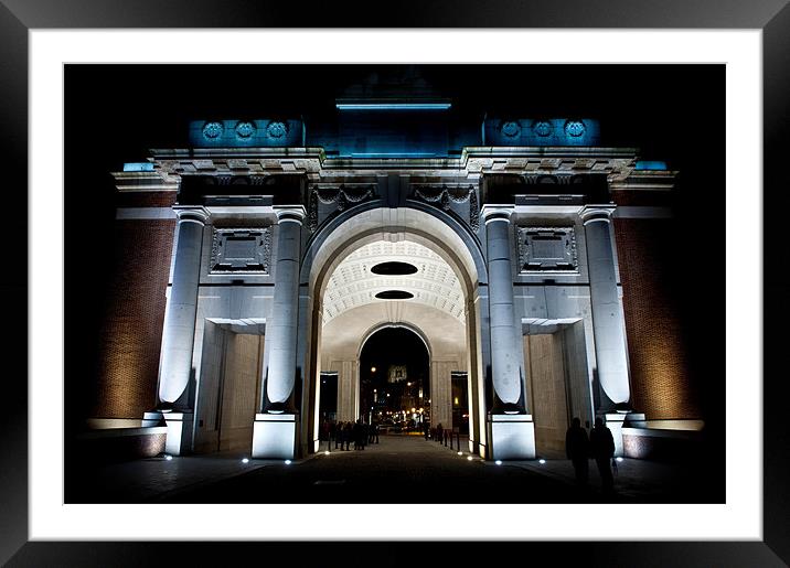 The Menin Gate Framed Mounted Print by Stuart Thomas