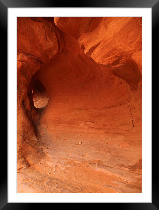valley of fire ,nevada Framed Mounted Print by milena boeva