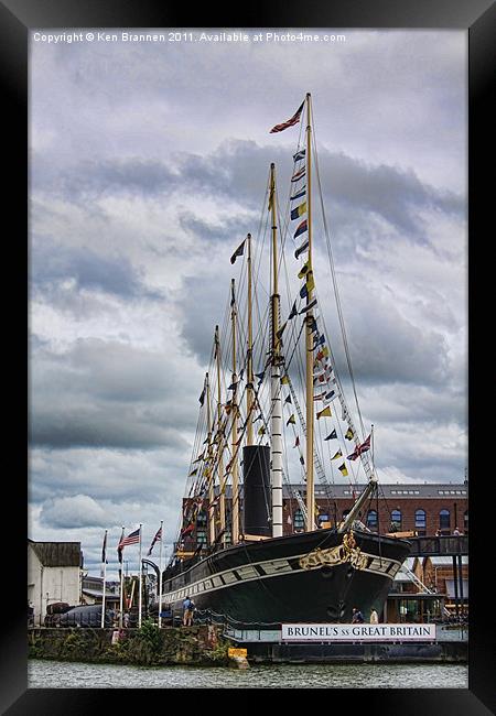SS Great Britain Framed Print by Oxon Images