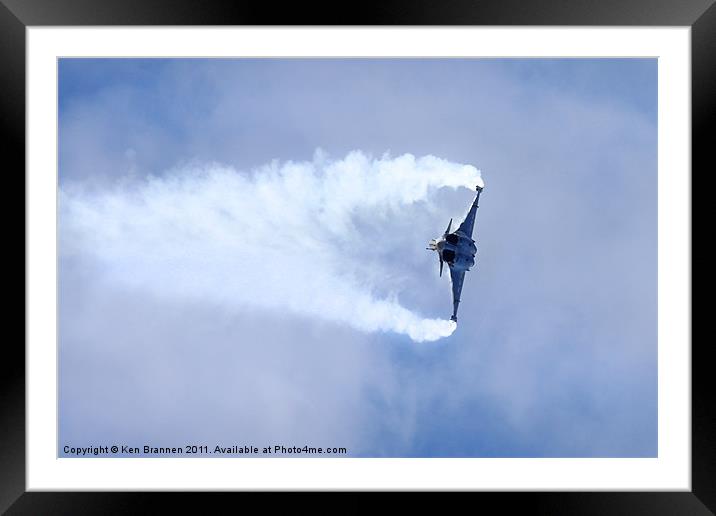 Dassault Rafale RIAT 2011 Framed Mounted Print by Oxon Images