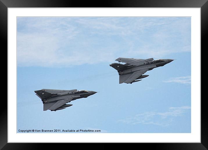 XV Squadron Role Demo Pair Framed Mounted Print by Oxon Images