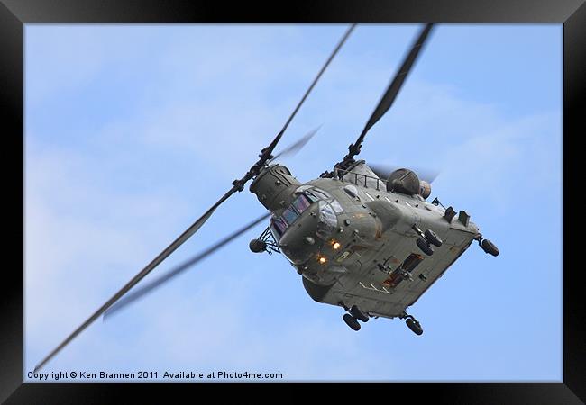Royal Air Force Chinook Framed Print by Oxon Images