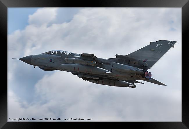 XV Squadron Tornado GR4 Framed Print by Oxon Images