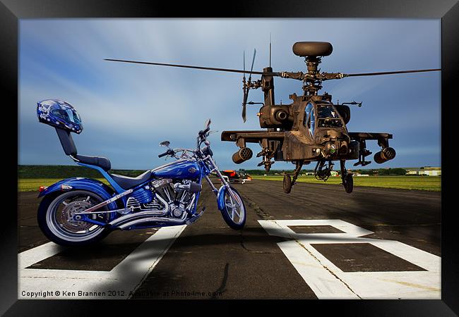 American Choppers 2 Framed Print by Oxon Images