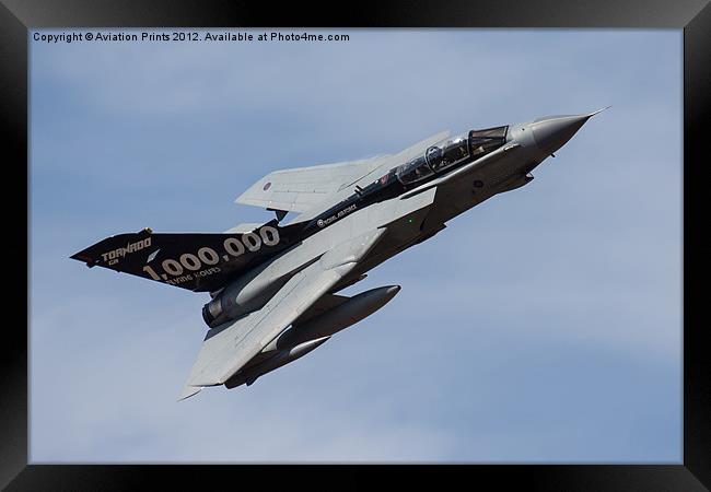 Panavia Tornado GR4 Duxford 2012 Framed Print by Oxon Images