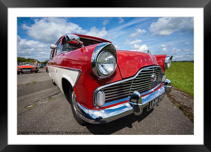 Ford Zephyr Mk2 Framed Mounted Print by Oxon Images