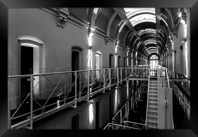 Inside the prison Framed Print by Oxon Images