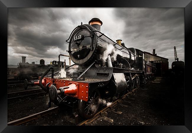 GWR Steam Train Framed Print by Oxon Images