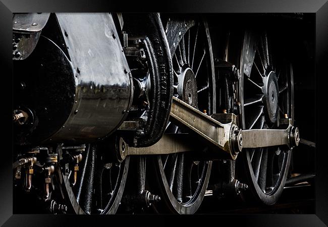 Wheels of Steel Framed Print by Oxon Images