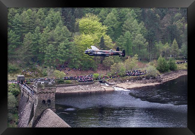 Dambusters 70th Anniversary Flypast Framed Print by Oxon Images