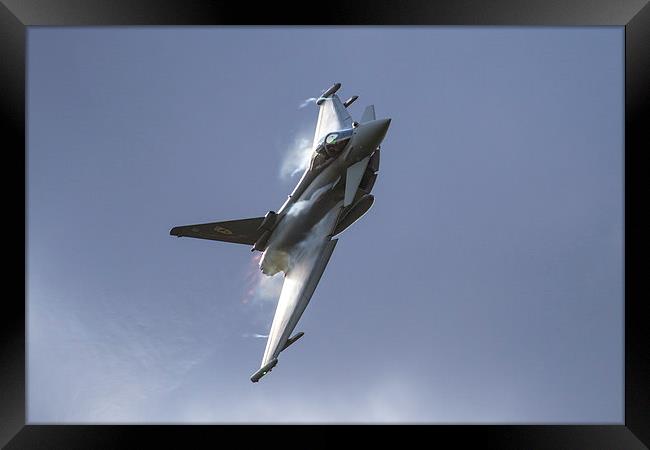 Typhoon FGR4 with Vapour Framed Print by Oxon Images