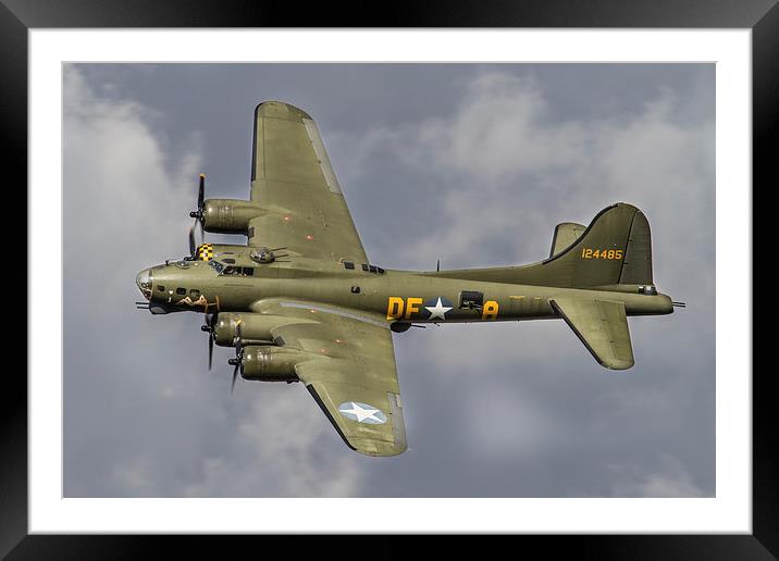 B17 Sally B Duxford Framed Mounted Print by Oxon Images