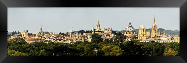Oxford Panorama 2 Framed Print by Oxon Images