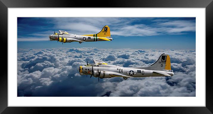Liberty Belle and Fuddy Duddy Framed Mounted Print by Oxon Images