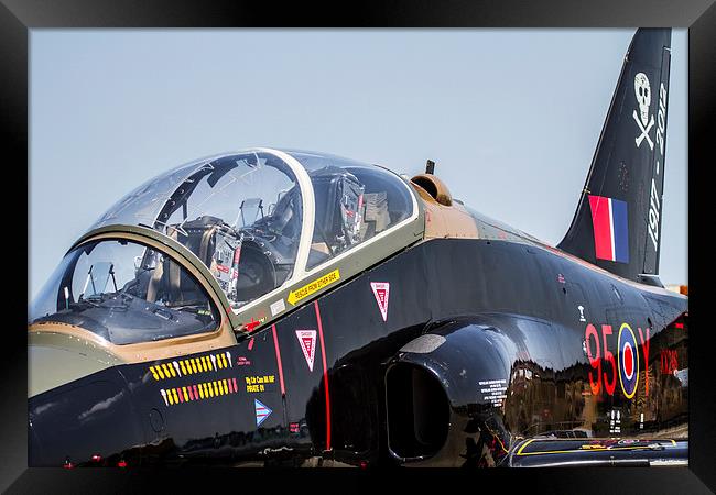 100 Squadron Hawk Framed Print by Oxon Images