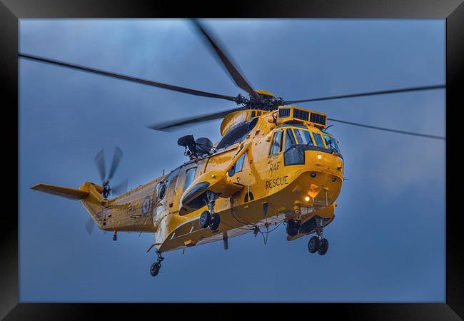 RAF Sea King Framed Print by Oxon Images
