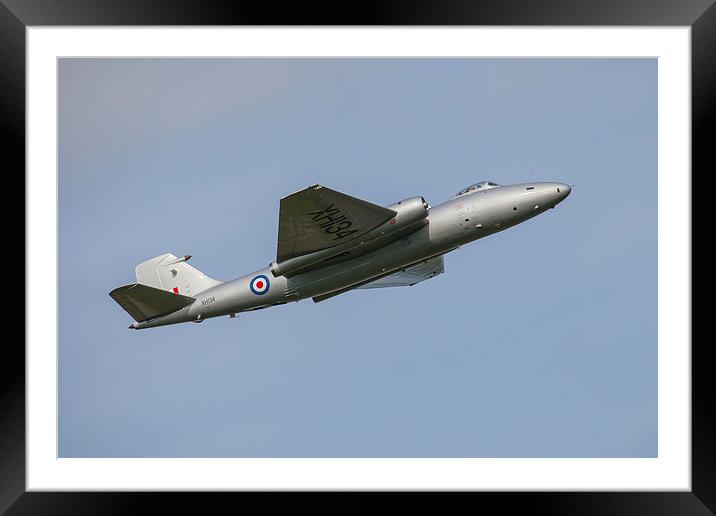 English Electric Canberra PR9 Framed Mounted Print by Oxon Images