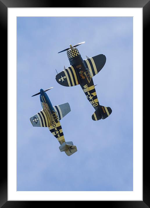 Flying Legends Framed Mounted Print by Oxon Images