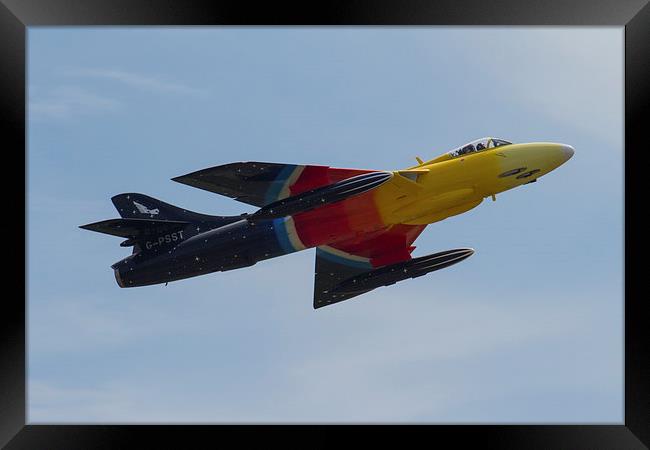  Miss Demeanour flying at Yeovilton Framed Print by Oxon Images