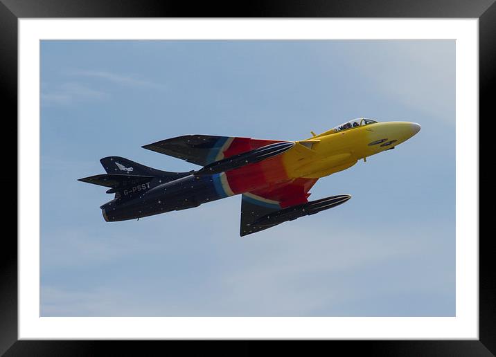  Miss Demeanour flying at Yeovilton Framed Mounted Print by Oxon Images
